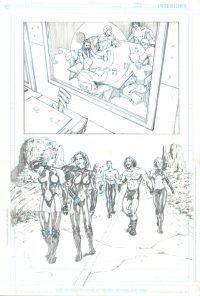 Gen 13 #16 page 23 + pencils