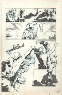 Captain America WW II page 01 A+B | Samples