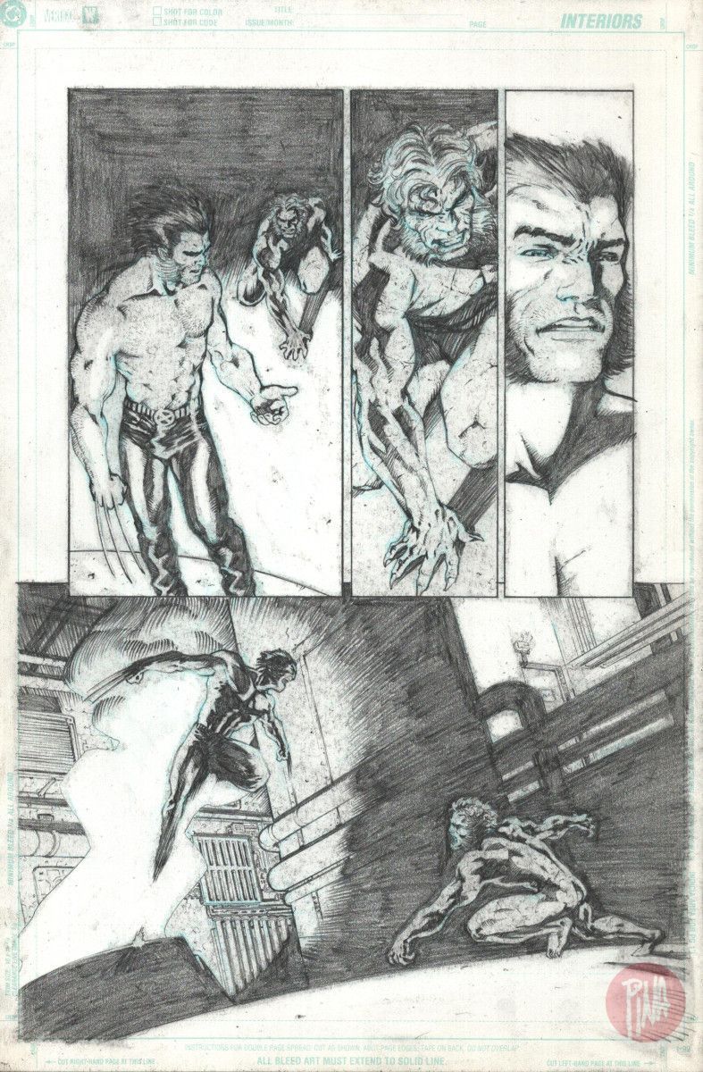 Wolverine vs Sabretooth page 02 | Sample
