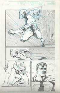 Flash & Superman page 01 | Sample