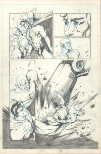 Flash & Superman page 02 | Sample