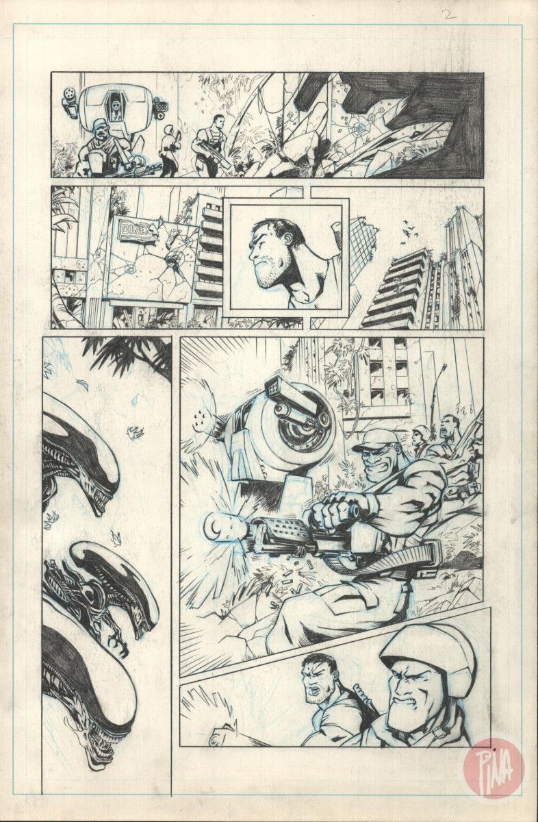 Aliens Vs Mechs page 2